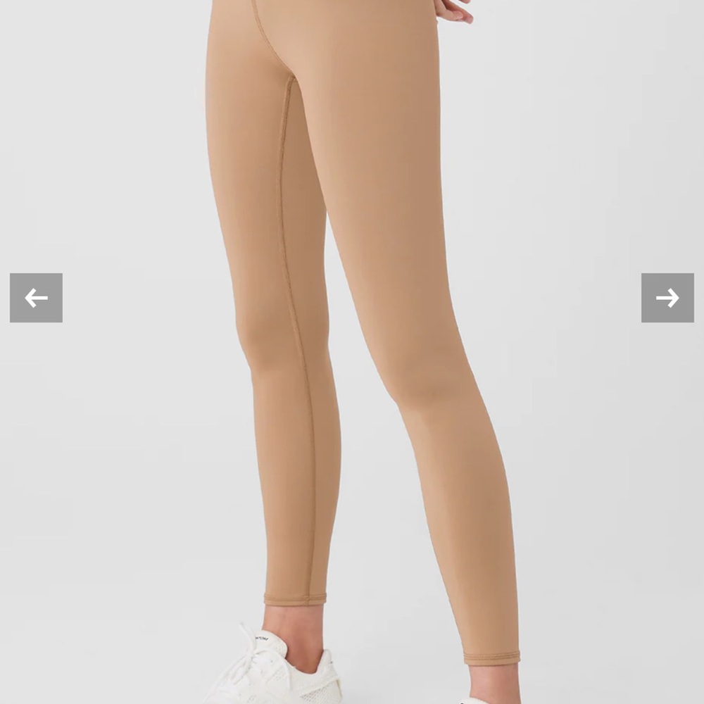 Alo yoga high-waist airlifting leggings L Gravel